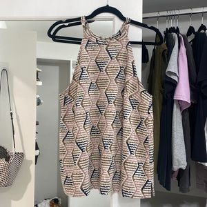 Anthropologie tribal pattern tank top. NWT size Large